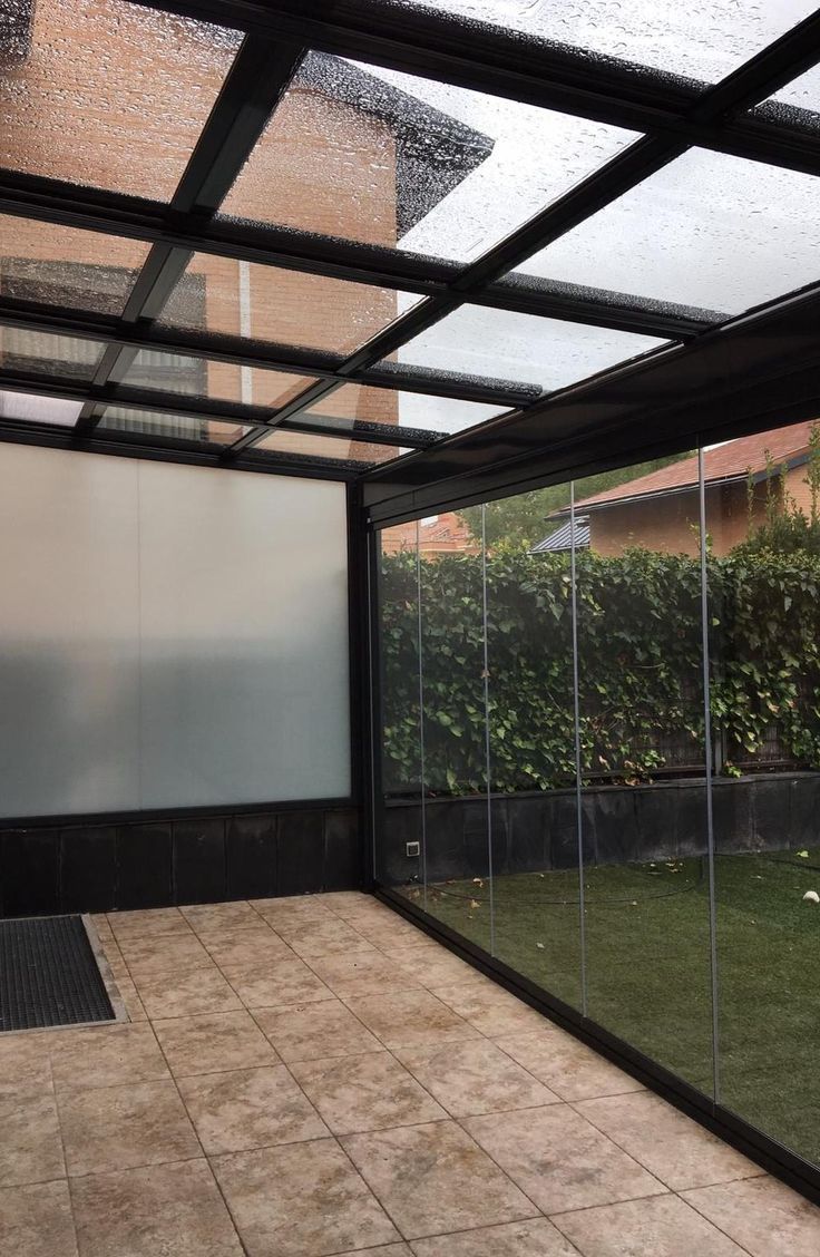 Cobertura zenital em atrium